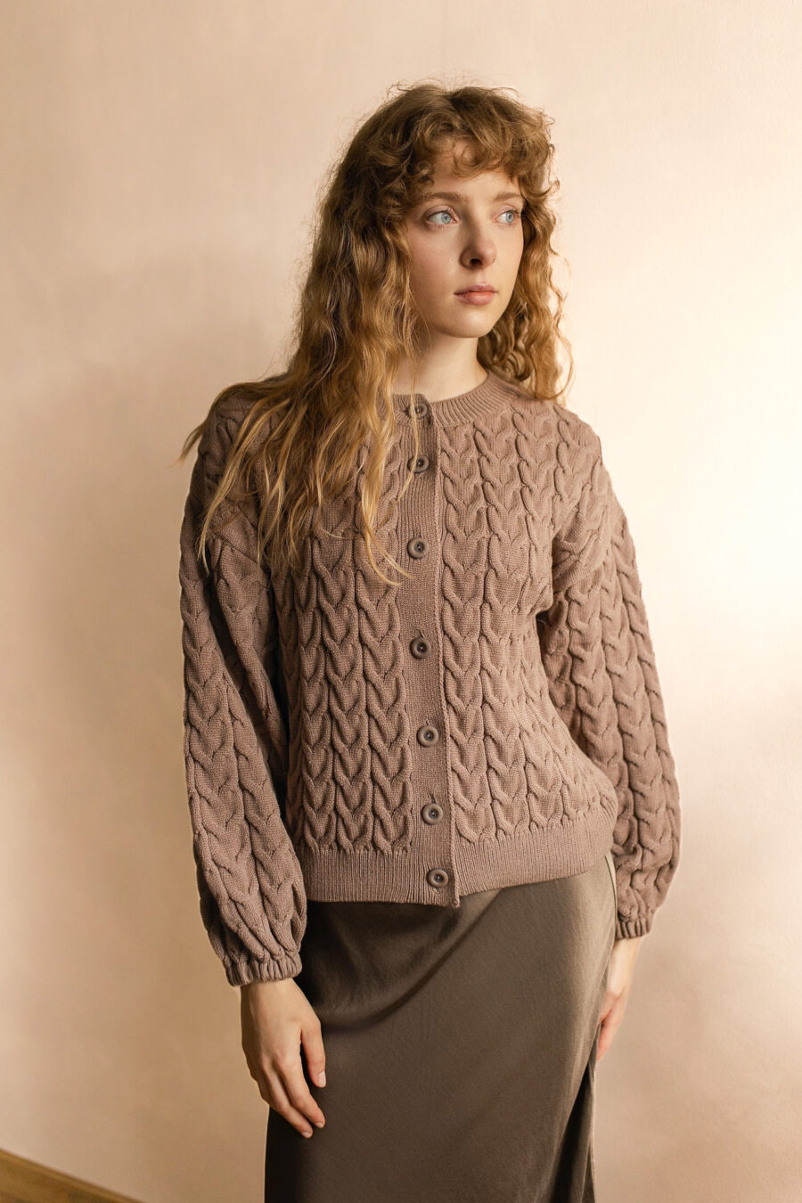 Sweter damski z kaszmirem Cozy Fango - obrazek 3