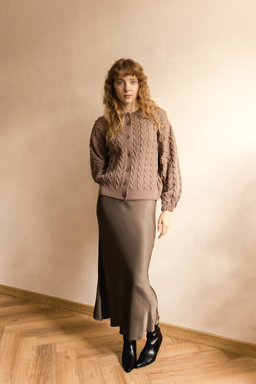 Sweter damski z kaszmirem Cozy Fango - obrazek 2